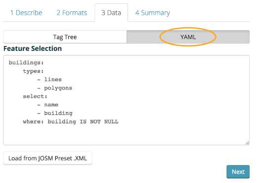 export-tool-yaml-tab